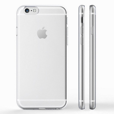 D-Pro Slim Flex TPU Silikon Obudowa Etui iPhone 6/6S (4.7) (Crystal Clear)