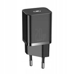Baseus Super SI szybka ładowarka sieciowa USB-C 20W PD (Black)