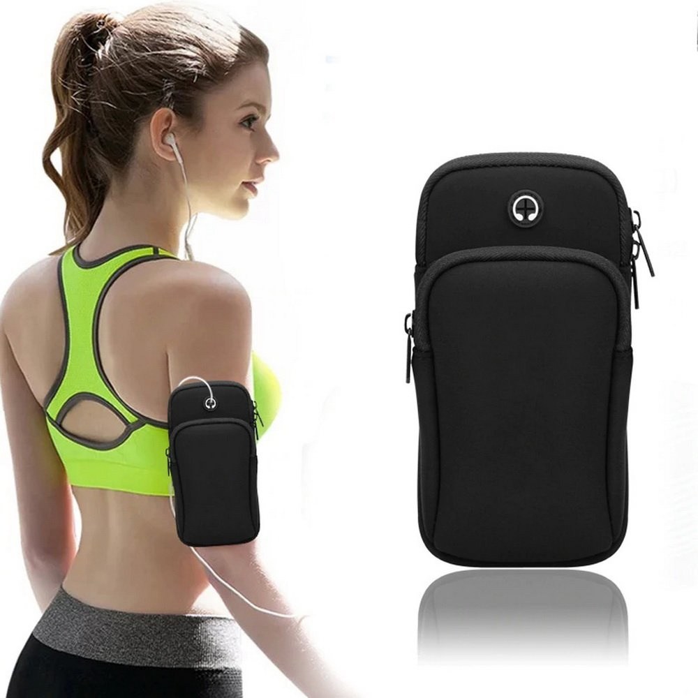 DPro Armband Sport Pocket opaska do biegania uniwersalne etui na