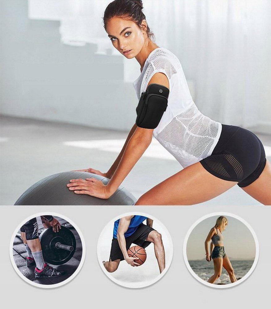 DPro Armband Sport Pocket opaska do biegania uniwersalne etui na