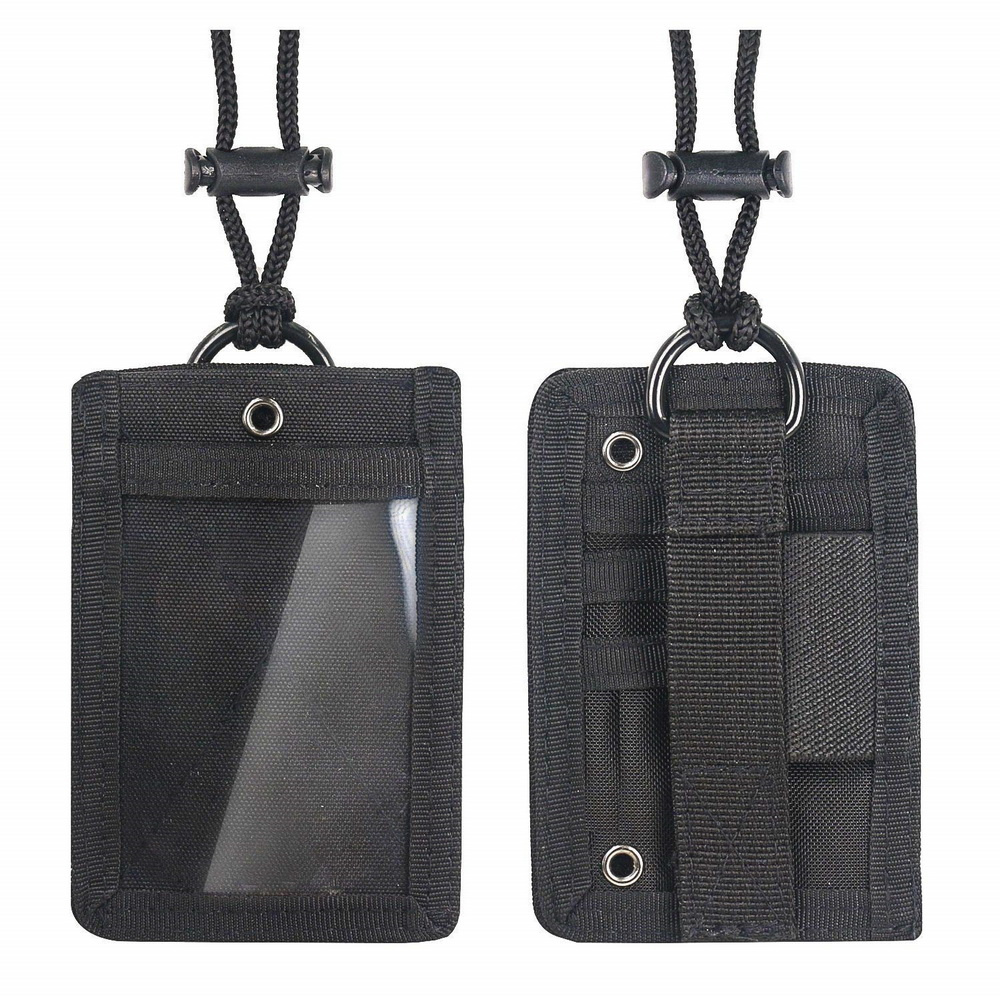 Molle EDC ID Badge etui taktyczne portfel na karty pokrowiec na