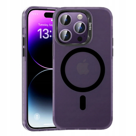 Benks MagClap mocne etui do Magsafe iPhone 14 Pro (Purple)