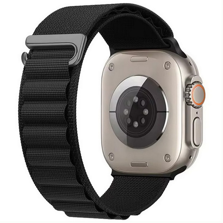 D-Pro Alpine Loop pasek opaska do Apple Watch 4/5/6/7/8/SE/Ultra 42/44/45/49mm (Black)