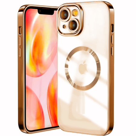 D-Pro Gloss MagSafe Case etui magnetyczne obudowa iPhone 13 (Gold)