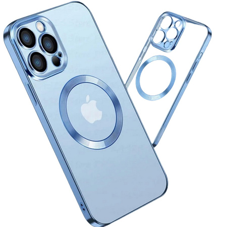 D-Pro Gloss MagSafe Case etui magnetyczne obudowa iPhone 13 Pro (Blue)