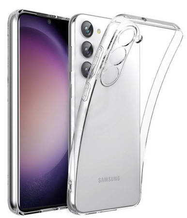 D-Pro Slim Flex TPU Case Etui Silikon do Samsung Galaxy S23 (Crystal Clear)
