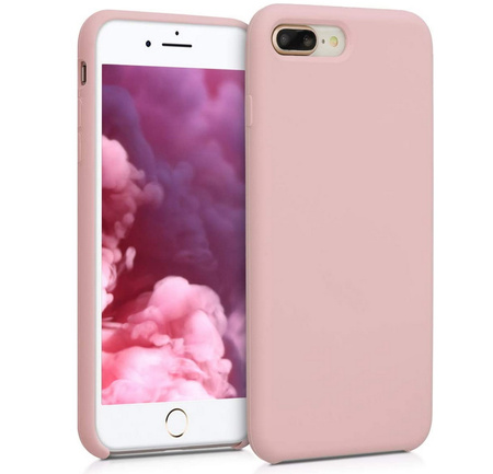 Liquid Silicone Gel Case Etui iPhone 7/8 Plus (5.5) (Light Pink)
