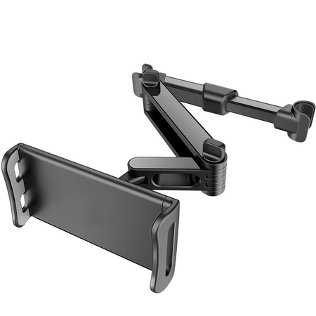 Uchwyt samochodowy NX V2 na zagłówek na telefon tablet iPad (Black)