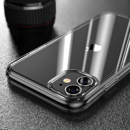 D-Pro Slim Flex TPU Case Etui Silikon do iPhone 11 (Crystal Clear)