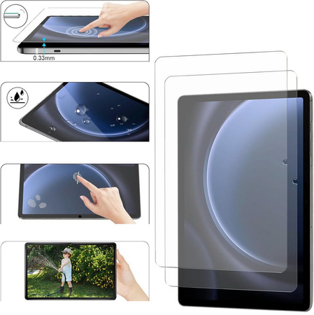 Szkło hartowane EX Pro szybka ochronna na ekran do Samsung Galaxy Tab S7/S8/S9/S9 FE/ S10 LITE /S10 FE/S11