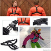 Chest Body Mount Szelki Uprząż na klatkę piersiową dla kamer sportowych GoPro (Black)