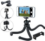 Elastyczny statyw tripod uchwyt selfie stick do telefonu / aparatu / kamer sportowych GoPro