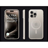 Etui Spigen Ultra Hybrid Case MagSafe obudowa mocna wzmacniana iPhone 15 Pro (Frost Natural Titanium)