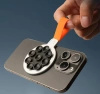 Uchwyt D-Pro MagSafe Suction Holder ring magnetyczny z przyssawkami na lustro / do gładkich powierzchni (Srebrny / Czarny)