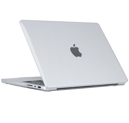 Etui Hard Case obudowa do Apple MacBook Pro 14 M1 A2442 (2021) / M2 A2779 (2023) / M3 A2918/A2992 (2023) / M4 A3112/A3185/A3401 (2024) / M5 (2025) (Przezroczysty Połysk)