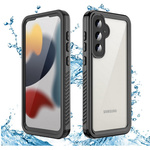 Etui D-Pro 360° Waterproof Case IP68 obudowa wodoodporna wodoszczelna pancerna do Samsung Galaxy S23 FE (Czarny)