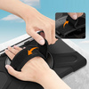 D-Pro 360 Shock V2 Strap Case etui pancerne z uchwytem na rękę i paskiem na ramię do Samsung Tab S11 (X730/X736/X736B) (Czarny)