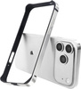 Etui D-Pro Bumper Metal+TPU ramka ochronna aluminium+guma do Apple iPhone 17 Pro Max (Silver / Srebrny)