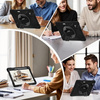 Etui D-Pro 360 Armor Strap Case obudowa pancerna z uchwytem na rękę i paskiem na ramię do Xiaomi Pad 7/ Pad 7 Pro 11.2" 2024 (Czarny)