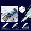Rysik D-Pro Stylus Pen Pencil 2 Gen. Palm Rejection / Tilt Sensing precyzyjny do rysowania dla Apple iPad (2018-2025) iPad 6/7/8/9/10/11 iPad Mini 5/6/7 iPad Air 3/4/5/6/7/M2/M3 iPad Pro 11" 1/2/3/4/5/M4 iPad Pro 12.9" 3/4/5/6 iPad Pro 13" 7 M4 (Biały)