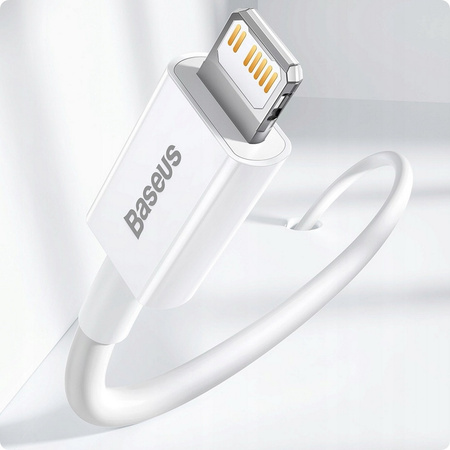 Kabel Baseus Superior przewód USB-C / Typ C - Apple Lightning 20W 25cm (Biały)