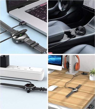 Adapter przejściówka ładowarka USB-C Typ-C Garmin Fenix 5 5S 5X 6 6S 6X 7 Forerunner 935 945