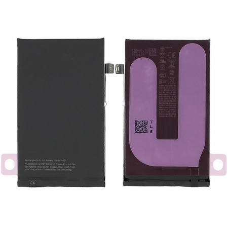 Bateria Li-ion NA247 4674mAh z taśmą klejem do Apple iPhone 16 Plus (A3082 / A3289 / A3290 / A3291)