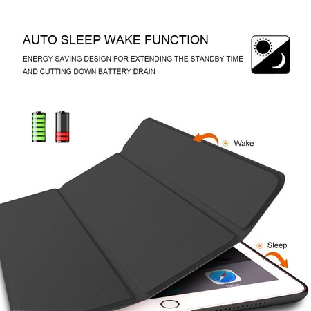 Etui Smart Cover Case obudowa z klapką do iPad Pro 9.7 (2016) (Czarny)