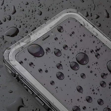 D-Pro 360° Waterproof Case IP68 etui wodoodporne wodoszczelne do iPhone X/XS (Black)