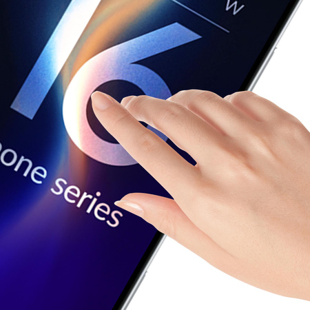 Szkło hybrydowe 3mk Flexible Glass elastyczna folia ochronna na ekran do Apple iPhone 16 Plus