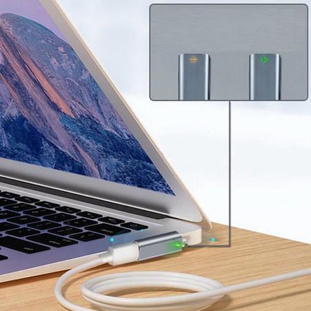 Adapter magnetyczny USB-C PD do MacBook MagSafe2 T