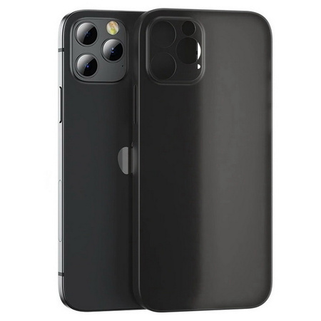 Etui D-Pro Air PP Case 0.4mm ultra cienkie najcieńsze minimalistyczne matowe iPhone 15 Pro (Czarny)