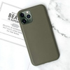 Eco Wheat Straw Silicone Case Etui Obudowa iPhone 11 Pro Max (Olive Green)