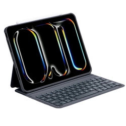 Etui Smart Cover Keyboard Folio z klawiaturą do Apple iPad Pro 13" 7 Gen. M4 (2024) / 8 Gen. M5 (2025) (Szary)