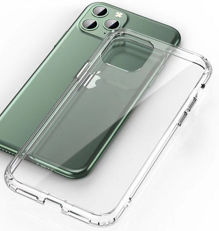 D-Pro Crystal Hybrid Case Etui Obudowa iPhone 11 (Clear)