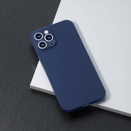 Etui D-Pro Air PP Case 0.4mm ultra cienkie najcieńsze minimalistyczne matowe iPhone 12 Pro (Czarny)