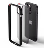 Etui D-Pro Matte Hybrid obudowa matowa do iPhone 15 Pro (Czarny)