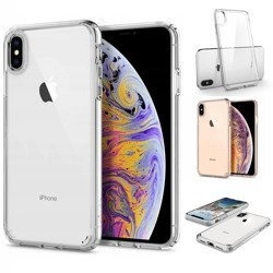 Spigen Ultra Hybrid Case Etui iPhone X/XS (Clear)