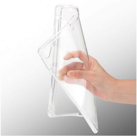 Etui D-Pro TPU Case pokrowiec obudowa z miejscem na rysik do Apple iPad Mini 1/2/3/4/5 (2012/2013/2014/2015/2019) (Przezroczysty)