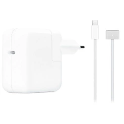 Ładowarka zasilacz sieciowy USB-C 30W PD A1882 do Apple MacBook Air 13 15 + kabel MagSafe 3 200cm