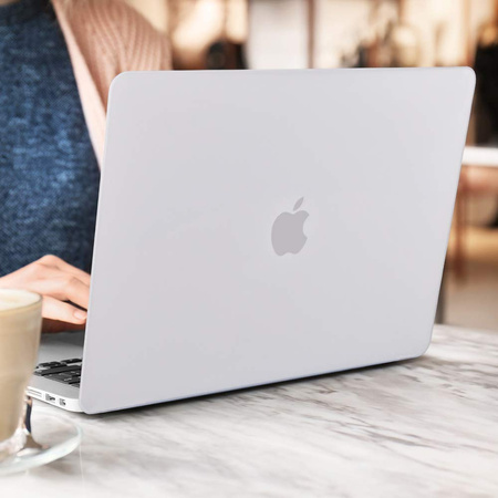 Hard Shell Case Etui Obudowa Macbook Pro 16 (A2141) 2019 2020 (Matte White)