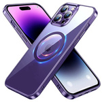 D-Pro Gloss MagSafe Case etui magnetyczne obudowa iPhone 14 Pro (Purple)