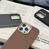 Etui D-Pro Brick Carbon V2 TPU MagSafe Case obudowa magnetyczna matowa do Apple iPhone 16 Pro (Desert Gold / Złoty)