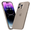 Etui D-Pro Air PP Case 0.4mm ultra cienkie najcieńsze minimalistyczne matowe iPhone 15 Pro Max (Tytanowy)