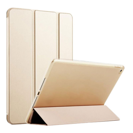 D-Pro Smart Case TPU Soft-Gel Back Cover Etui Z Klapką  iPad Mini 4/5 (Gold)