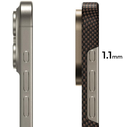 Etui Benks Armor Tint Kevlar® Aramid Fiber 1000D MagSafe obudowa magnetyczna mocna ultra cienka do Apple iPhone 16 Pro (Dawn Light Gold - Złoty)