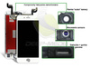Wyświetlacz LCD ekran dotyk do iPhone 8 / SE 2020 / SE 2022  (HQ A+ Premium) (Black)