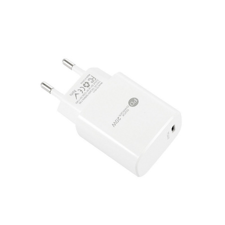 Ładowarka sieciowa szybka 20W PD do iPhone X/XS/11/12/13/14/15 (White)