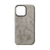 Etui Sancore Alcantara® oryginalna włoska tkanina zamszowa obudowa z magnesem MagSafe iPhone 12 Pro Max (Tytanowy) 