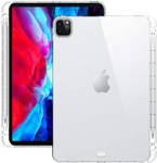 Etui silikonowe TPU z miejscem na rysik do Apple iPad Pro 13" 7 Gen. M4 (2024) / 8 Gen. M5 (2025) (Przezroczysty)